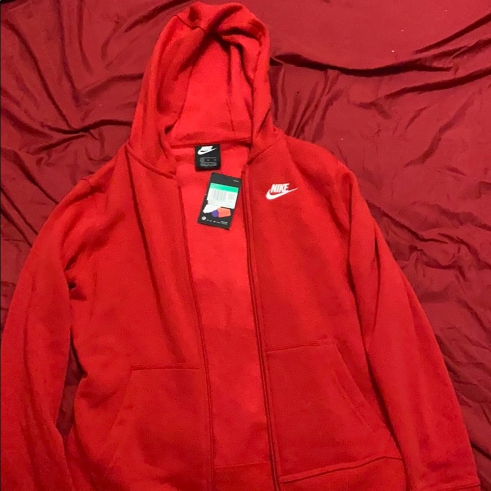 Red Nike Sweater